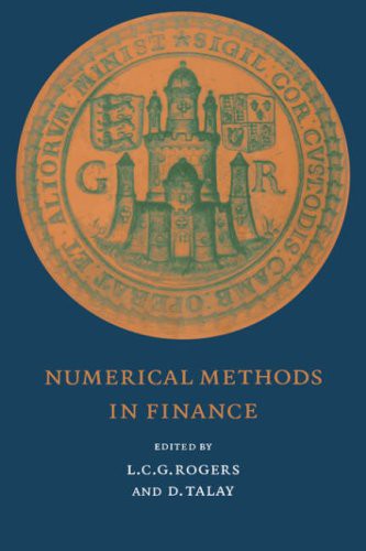 Cover for Numerical Methods in Finance