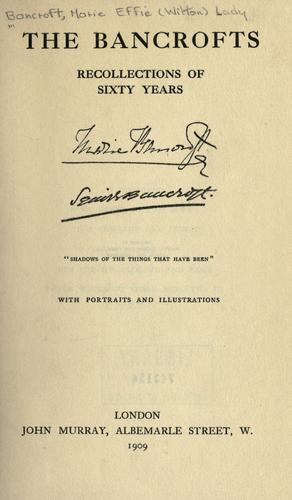 Cover for The bancrofts