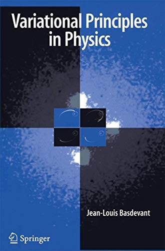 Cover for Variational Principles in Physics