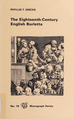 Cover for The Eighteenth-Century English Burletta