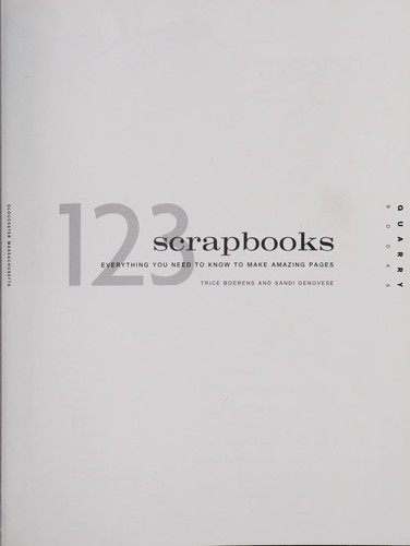 Cover for 123 scrapbooks