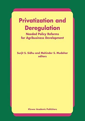 Cover for Privatization and Deregulation