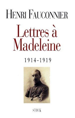 Cover for Lettres à Madeleine