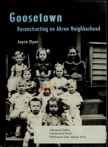 Cover for Goosetown