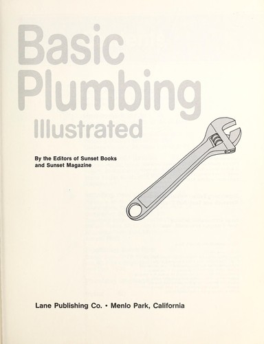 Cover for Basic Plumbing Illustrated (A Sunset Book)