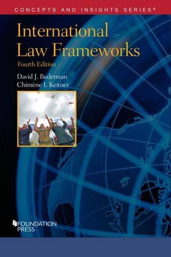 Cover for International Law Frameworks