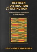 Cover for Between distinction & extinction