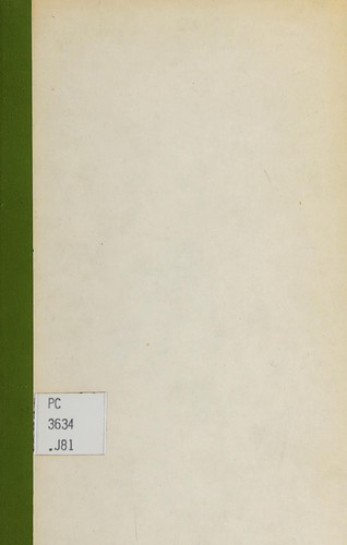 Cover for Notes et éclaircissements àpropos du Trésor de la langue francaise au Québec