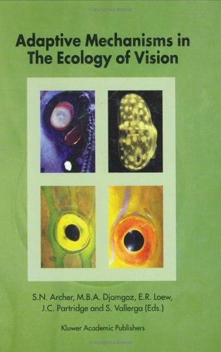 Cover for Adaptive mechanisms in the ecology of vision