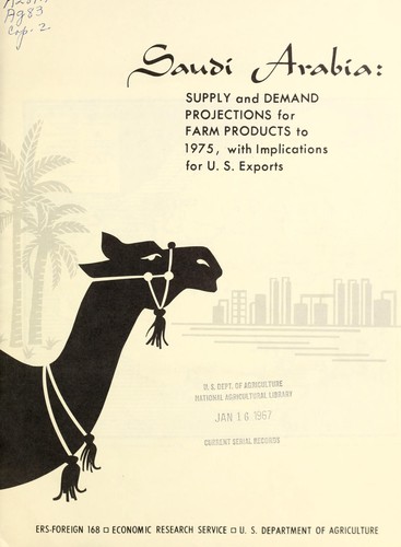 Cover for Saudi Arabi