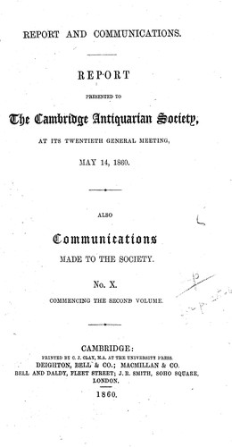 Cover for Letters of Archbishop Williams and others addressed to him or relating to his benefactions