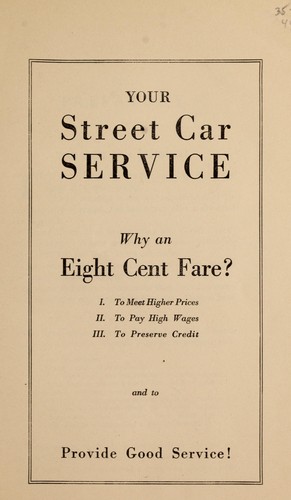 Cover for Your street car service