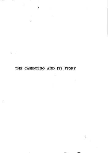 Cover for The Casentino and Its Story