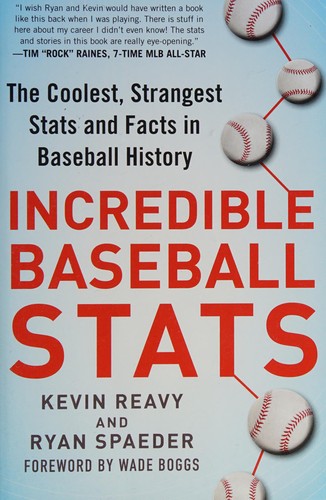 Cover for Incredible Baseball Stats