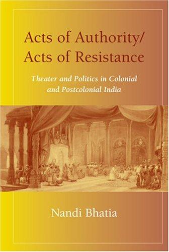 Cover for Acts of Authority/Acts of Resistance