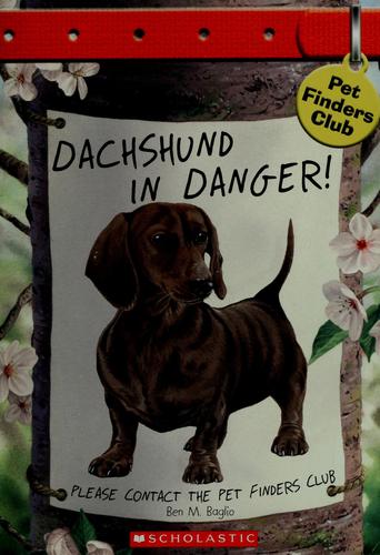 Cover for Dachshund in danger!