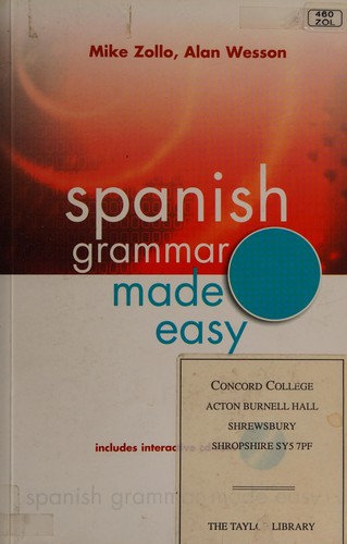 Cover for Spanish grammar made easy