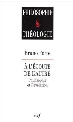 Cover for A l'écoute de l'autre 