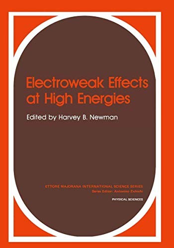 Cover for Electroweak Effects at High Energies