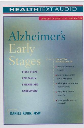 Cover for Alzheimer's Early Stages