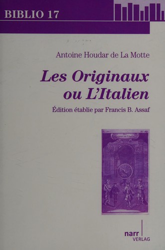 Cover for Les originaux, ou, l'Italien