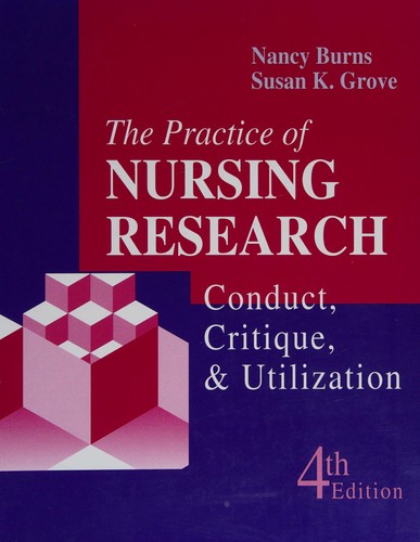 Cover for The practice of nursing research
