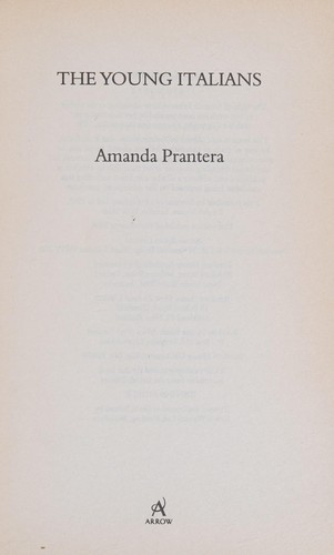 Cover for The young Italians