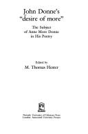 Cover for John Donne's "Desire of More"