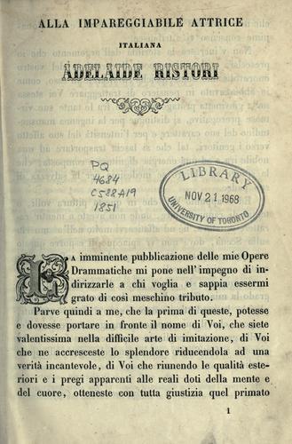 Cover for Drammi.