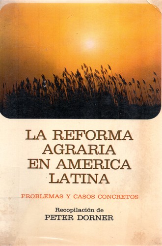 Cover for La reforma agraria en América Latina