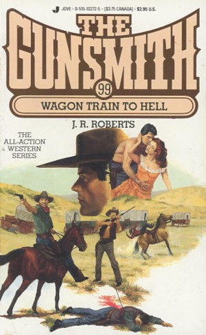 Cover for Wagon train to hell