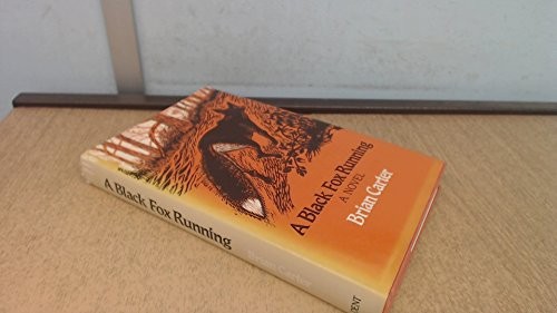 Cover for A black fox running