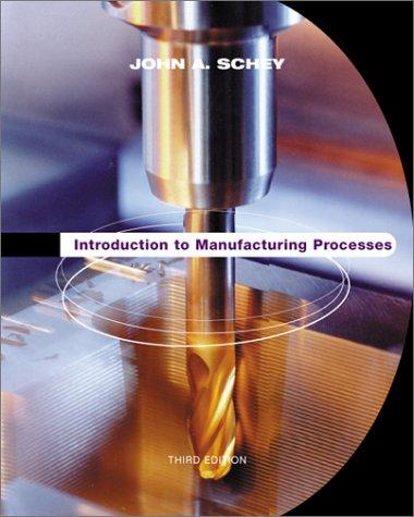 Cover for Introduction to Manufacturing Processes