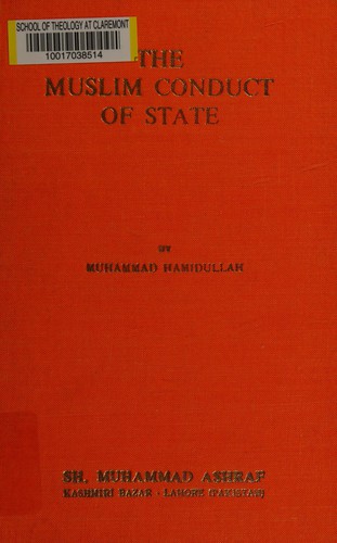 Cover for Muslim conduct of state