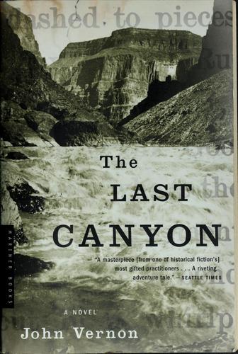 Cover for The last canyon