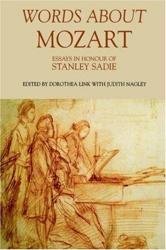 Cover for Words About Mozart