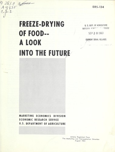 Cover for Freeze-drying of food