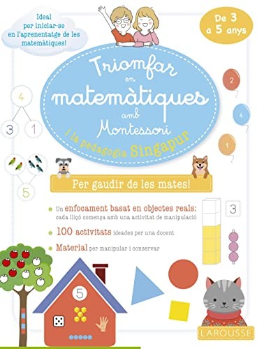 Cover for Triomfar en matemàtiques amb Montessori i la pedagogia Singapur. De 3 a 5 anys
