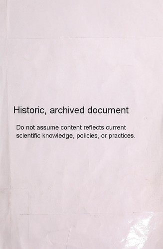 Cover for Specifications for constructing the rice test-tube miller