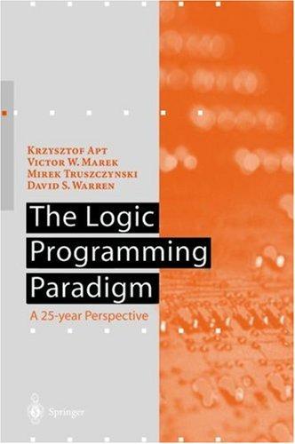 Cover for The Logic programming paradigm