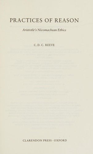 Cover for Practices of reason