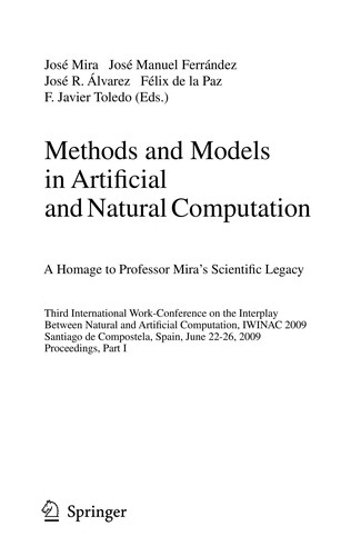 Cover for Methods and models in artificial and natural computation