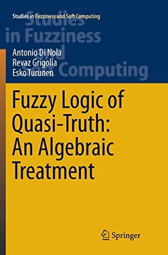 Cover for Fuzzy Logic of Quasi-Truth
