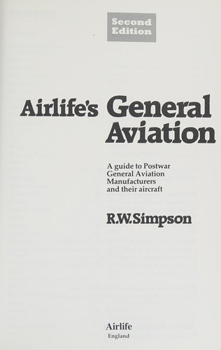 Cover for Airlife's general aviation