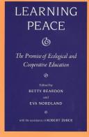 Cover for Learning peace