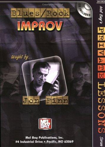 Cover for Mel Bay presents Blue/Rock Improv