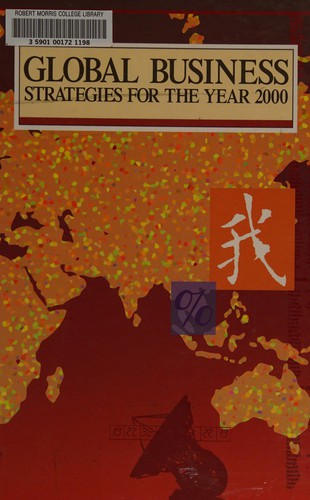 Cover for Global business strategies for the year 2000