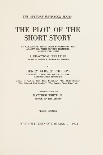Cover for The plot of the short story