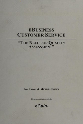 Cover for Customer Response and Information System