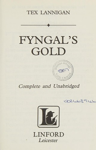 Cover for Fyngal's Gold